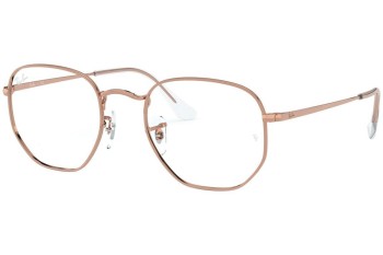 Silmälasit Ray-Ban Hexagonal RX6448 3094 Kulmikkaat Kulta