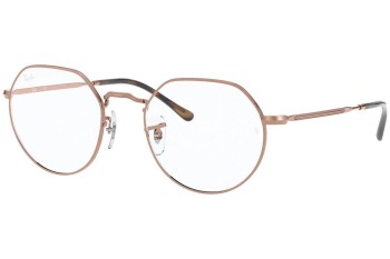 Silmälasit Ray-Ban Jack RX6465 2943 Pyöreä Kulta