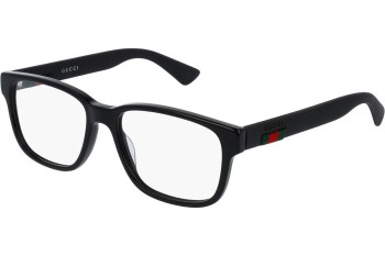 Okulary korekcyjne Gucci GG0011O 001 Kwadratowe Czarne