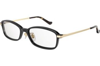 Okulary korekcyjne Gucci GG1057OJ 001 Prostokątne Czarne