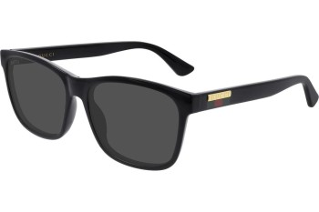 Okulary przeciwsłoneczne Gucci GG0746S 001 Kwadratowe Czarne