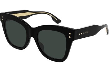 Okulary przeciwsłoneczne Gucci GG1082S 001 Kocie oczy Czarne