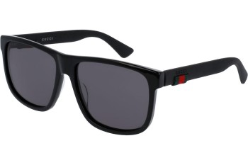 Ochelari de soare Gucci GG0010S 001 Pătrați Negri