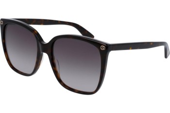 Zonnebril Gucci GG0022S 003 Vierkant Havana