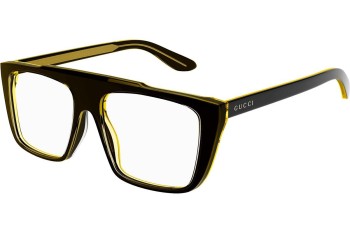 Silmälasit Gucci GG1040O 001 Flat Top Keltainen