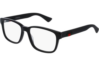 Okulary korekcyjne Gucci GG0011O 005 Kwadratowe Czarne