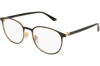 Okulary korekcyjne Gucci GG0293O 002 Kwadratowe Czarne