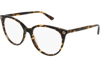 Okulary korekcyjne Gucci GG0093O 002 Okrągłe Havana