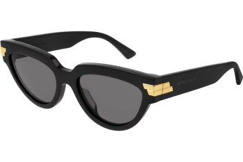 Solbriller Bottega Veneta BV1035S 001 Cat Eye Sort