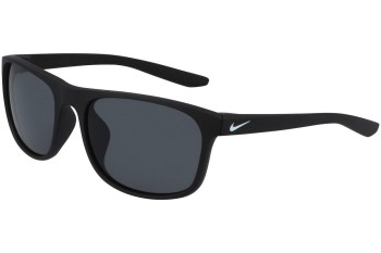 Okulary przeciwsłoneczne Nike Endure FJ2185 010 Prostokątne Czarne