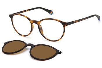 Briller Polaroid PLD6137/CS 086/SP Polarized Rund Havana