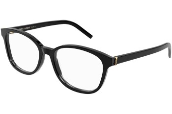 Okulary korekcyjne Saint Laurent SLM113 001 Kocie oczy Czarne