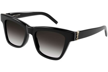 Solbriller Saint Laurent SLM106 002 Cat Eye Sort