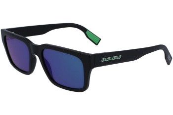 Okulary przeciwsłoneczne Lacoste L6004S 002 Kwadratowe Czarne