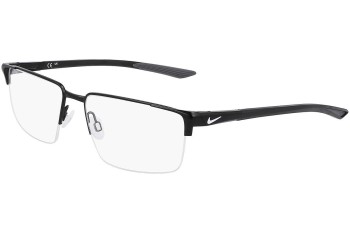 Okulary korekcyjne Nike 8054 001 Prostokątne Czarne