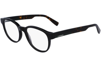 Okulary korekcyjne Lacoste L2921 001 Owalne Czarne