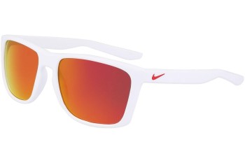 Okulary przeciwsłoneczne Nike Fortune M FD1805 100 Kwadratowe Białe