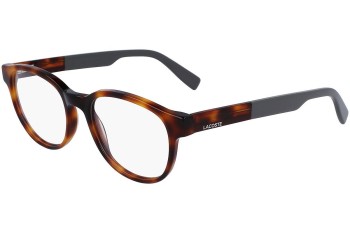 Okulary korekcyjne Lacoste L2921 214 Owalne Havana