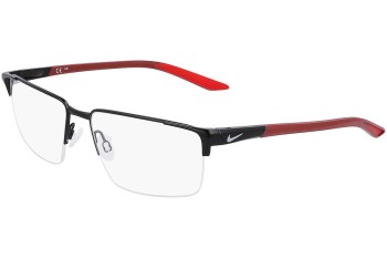 Okulary korekcyjne Nike 8054 006 Prostokątne Czarne