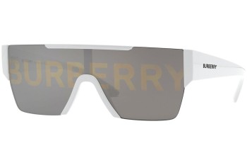 Слънчеви очила Burberry BE4291 3007/H Flat Top Бяла