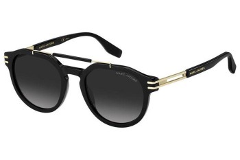 Okulary przeciwsłoneczne Marc Jacobs MARC675/S 807/9O Okrągłe Czarne