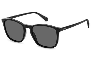 Sunglasses Polaroid PLD4139/S 807/M9 Polarized Quadratisch Schwarz