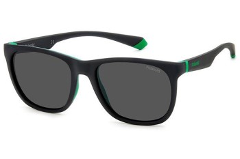 Ochelari de soare Polaroid PLD2140/S 3OL/M9 Polarized Pătrați Negri