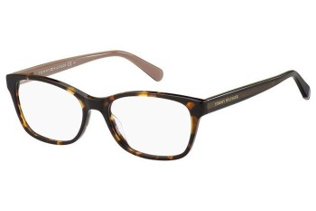 Ochelari Tommy Hilfiger TH2008 086 Dreptunghiulari Havana