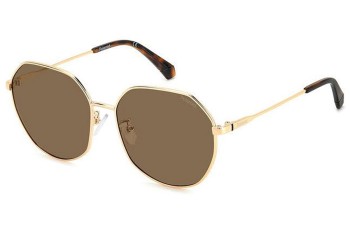 Sunglasses Polaroid PLD4140/G/S/X DDB/SP Polarized Quadratisch Gold