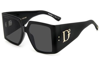 Слънчеви очила Dsquared2 D20096/S 807/IR Квадратни Черна