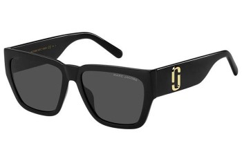 Okulary przeciwsłoneczne Marc Jacobs MARC646/S 807/IR Kwadratowe Czarne