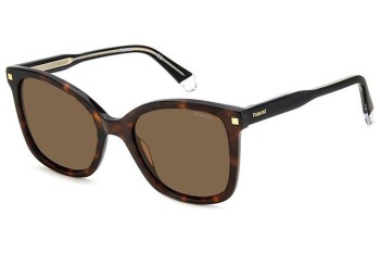 Ochelari de soare Polaroid PLD4151/S/X 086/SP Polarized Pătrați Havana