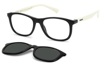 Okulary korekcyjne Polaroid Junior PLD8054/CS 9HT/M9 Polarized Prostokątne Czarne Okulary korekcyjne Polaroid Junior PLD8054/CS 9HT/M9 Polarized Prostokątne Czarne