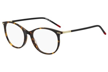 Ochelari HUGO HG1238 0UC Cat Eye Havana