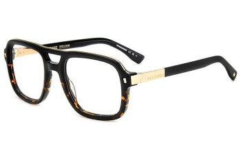 Okulary korekcyjne Dsquared2 D20087 WR7 Kwadratowe Czarne