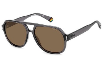 Слънчеви очила Polaroid PLD6193/S KB7/SP Polarized Пилотни Сива