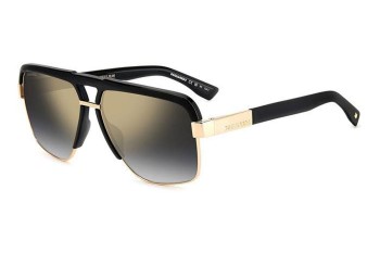 Okulary przeciwsłoneczne Dsquared2 D20084/S 2M2/FQ Kwadratowe Czarne