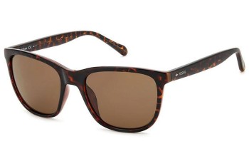 Solbriller Fossil FOS3145/S 086/70 Firkantet Havana