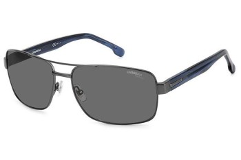 Sluneční brýle Carrera CARRERA8063/S R80/M9 Polarized Obdélníkové Stříbrné