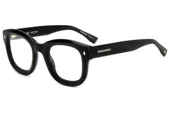 szemüvegeinket Dsquared2 D20091 2M2 Kerek Fekete