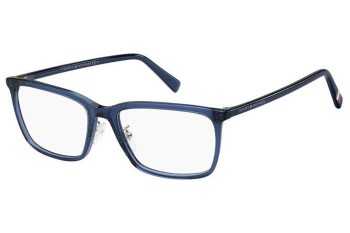 Okulary korekcyjne Tommy Hilfiger TH2015/F PJP Prostokątne Niebieskie Okulary korekcyjne Tommy Hilfiger TH2015/F PJP Prostokątne Niebieskie