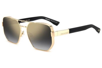 Sluneční brýle Dsquared2 D20083/S RHL/FQ Pilot Zlaté