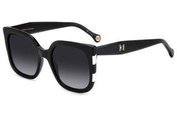 Ochelari de soare Carolina Herrera HER0128/S 80S/9O Pătrați Negri