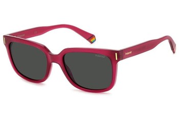 Слънчеви очила Polaroid PLD6191/S MU1/M9 Polarized Квадратни Розова