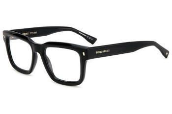 Okulary korekcyjne Dsquared2 D20090 807 Prostokątne Czarne