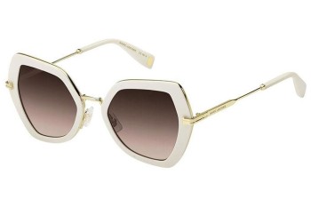 Napszemüvegek Marc Jacobs MJ1078/S SZJ/HA Cat Eye Fehér