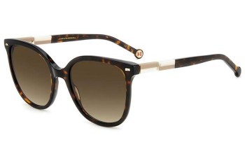 Okulary przeciwsłoneczne Carolina Herrera HER0136/S XLT/HA Okrągłe Havana