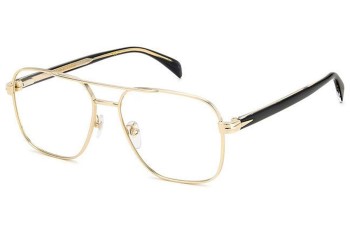 Okulary korekcyjne David Beckham DB7103 RHL Pilotki (Aviator) Złote