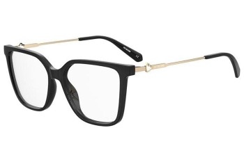 Okulary korekcyjne Love Moschino MOL612 807 Kwadratowe Czarne