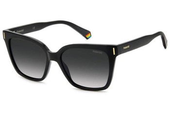 Okulary przeciwsłoneczne Polaroid PLD6192/S 807/WJ Polarized Kocie oczy Czarne